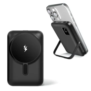 10,000mAh Magnetic Power Bank – 20W Fast Wireless Charging Portable Battery Pack