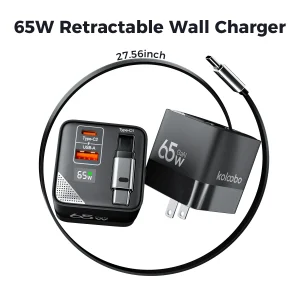 GaN USB-C Fast Wall Charger for iPhone, Samsung & Laptops