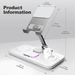 Multi-Port Fast Charging USB Hub with Quick Charge & PD Support